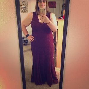 Beautiful sparkly evening gown